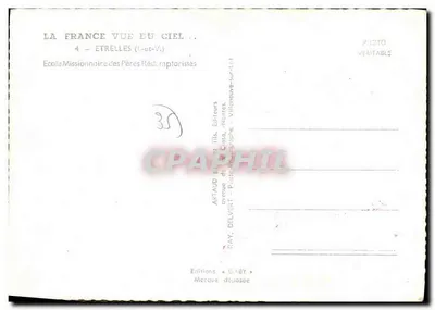 एत्रेल्स — रेडेम्प्टोरिस्ट पितरों के मिशनरी स्कूल — प्रकाशक रे. डेल्वर्ट, नांतेस — पीछे