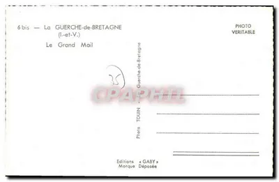 La Guerche-de-Bretagne — Le Grand Mail — Éditions Gaby — Verso