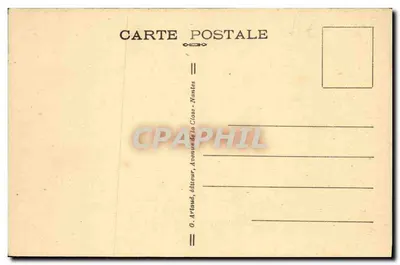Fougeres — Porta Nossa Senhora — G. Arland, editor Nantes — Verso