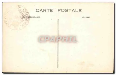 Fougères — Porta Notre-Dame — Reprodução de uma gravura de Cicéri (1813-1890) — Verso