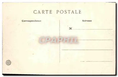 Fougères — A Rue de la Fourchette e Entrada do Castelo Feudal — J. Sorel, editor em Rennes — Verso