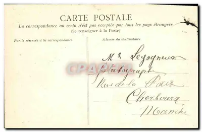 Fougères — Passeio no Castelo — Coleção G. B. — Verso