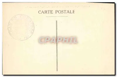 Fougères, vista panoramica — tratto dal disegno di L. Czapaki, rifugiato polacco, 1838 — edizione della serie 'Vista di Fougères, Volume 1 e 2'. — Verso