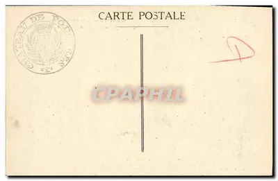 Fougères — Porta Notre-Dame — Reprodução de uma gravura de Cicéri (1813-1890) — Verso