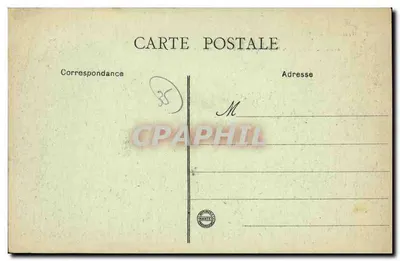 La Gouesnière (I.-et-V.) - Castelo de Bonnaban (fachada) - Le Tapis Vert — Verso