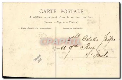 La Gouesnière - A Igreja — Coleção J.F.H. n°235 — Verso