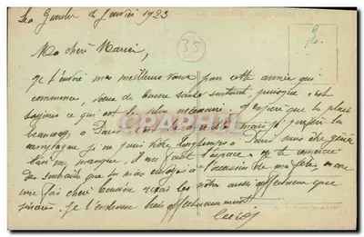 La Guerche-de-Bretagne (L.-et-V.) — Vista Geral — Verso