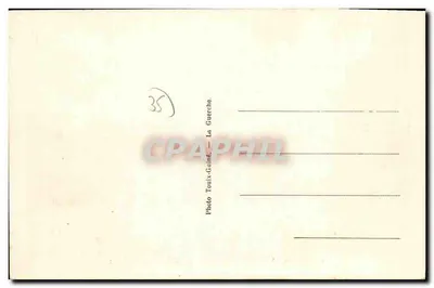 Okolice LA GUERCHE (I.-et-V.) — Zamek Lasowy — Rewers