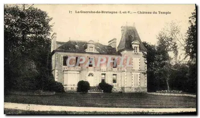 La Guerche-de-Bretagne (Ille-et-Vilaine) — Castelo do Templo