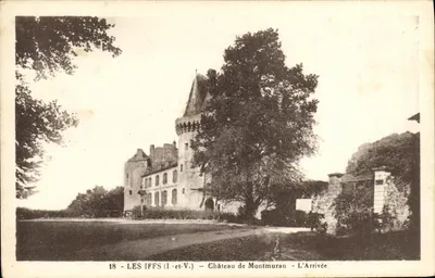 Les Iffs (Il-et-V.) — Castelo de Montmuran — A Chegada