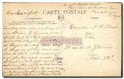 Les Bords de la Rance — La Cale de la Passagère — Éditeur : 'Emeraude' — N° 898 — Achterkant