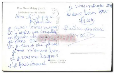 Zbiornik wypływu na Vilaine — Messac-Guipry (Ille-et-Vilaine) — Wydawnictwo Gaby — Rewers