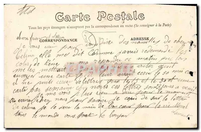 Mézières (I.-et-V.) — La Nouvelle École des Filles — Mary-Rousseletière, édit Rennes — Verso