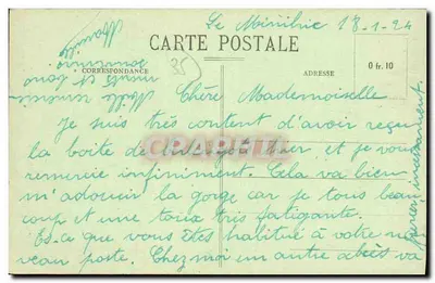 Le Minihic-sur-Rance — 미사 종료 — F. Reuxel, 디난 — 뒷면