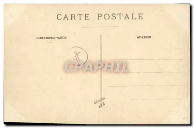 Côte d'Émeraude — Rocher du Mont-Dol — legenda sobre a marca da pegada do arcanjo São Miguel — Verso