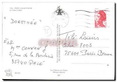 Castillo de Pâce — 'DOROTHÉE' — Les Editions du Gabier — Reverso