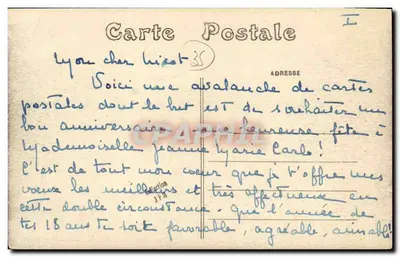 Floresta de Paimpont (I.&V.) — Na Beira do Lago das Forjas — A. Lamire Editor, Rennes — Verso