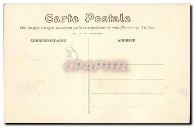Paimpont (Il-et-V) — La Cantine des Forges, vista preso dall'Etang — E. Mary-Rousselière editore, Rennes — Verso