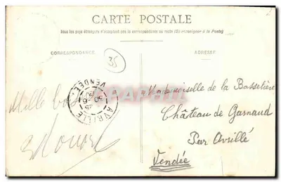 Floresta de Paimpont — O Chalet do Lago das Forjas — Mme de Clerville — Verso