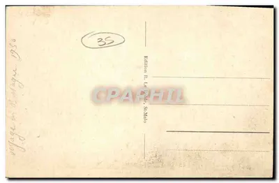 Paramé - La Digue — widok promenady i wybrzeża — wydawnictwo R. Le Pode, St-Malo, nr 2 — Rewers