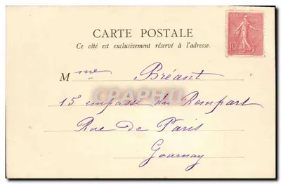 Paramé — Grand-Hôtel — B.F. Paris — Rewers