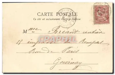 Paramé — Boulevard Rochebonne — B.F., Paris — Verso