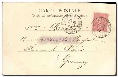 Paramé — Boulevard Chateaubriand — B.F., Paris — Verso