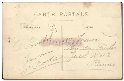 Correspondência para Buret — n°35 — Verso