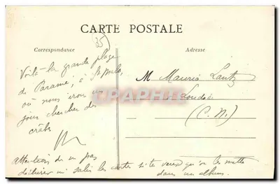 Côte d'Émeraude - Paramé - Perspectiva de la Digue, en la distancia Rochebonne — Photo-Ouest, Rennes, n°323 — Reverso