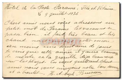 Paramé — Digue i plaża — 31 — wydawca A.P.A. — Rewers