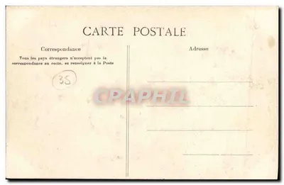 Paramé — Część Digue — G. P. — Wybrzeże Emeraude — Rewers