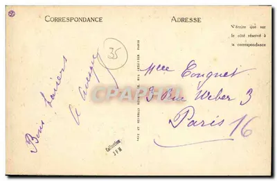 Paramé - La Digue - The Dyke - LL — Verso