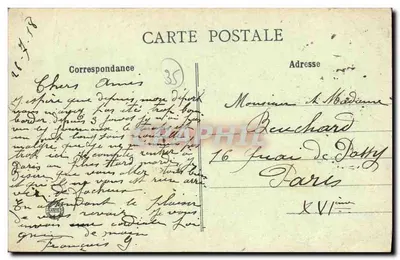 Pléchâtel (L.-et-V.) - A Levée - Capela do Sagrado Coração e as margens da Vilaine — Verso