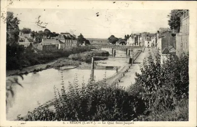 Redon (Ille-et-Vilaine) — O Quai Saint-Jacques