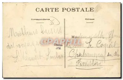 Redon — Urząd Miasta — Zbiór A. Bouteiloup, Redon — Rewers