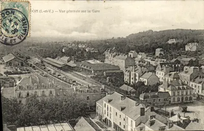 Don (Loire-Atlantique) — Vue générale sur la Gare — Éditeur : Des Éclettes, Wanhes, n° V 43
