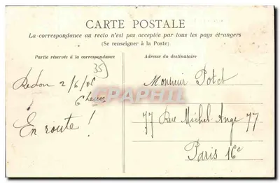 Don (Loire-Atlantique) — Vue générale sur la Gare — Éditeur : Des Éclettes, Wanhes, n° V 43 — Verso