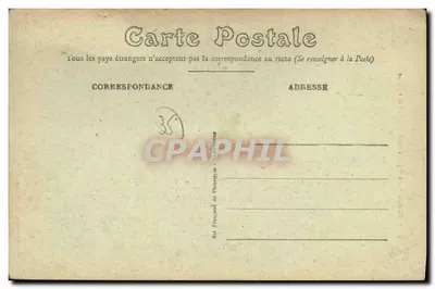 Redon (I.-et-V.) — Widok na Ratusz i Katedrę — wydawnictwo Mary-Rousselière, Rennes — Rewers