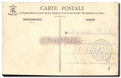 Redon - La Vilaine - O Ponte São Nicolau — A Bretanha Pitoresca, n°2503 — Verso