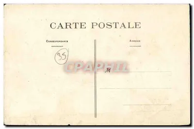 Redon (Ille-et-Vilaine) — Le Canal — Le Pont de la Fonderie — éditeur Vasselier, n° 4235 — Verso