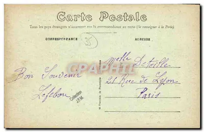 Redon (Ille-et-Vilaine) - O Hotel Dieu - Pavilhão dos Velhos — Verso