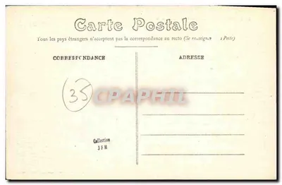 Redon (Ille-et-Vilaine) — Plac św. Zbawiciela — Mary Roussellière, wyd. Rennes — Rewers