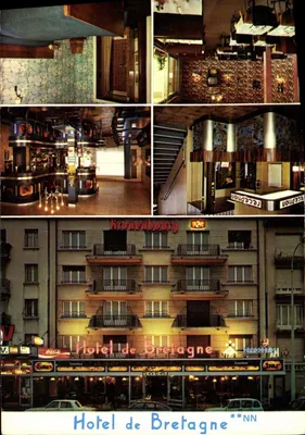 Hôtel de Bretagne — Rennes — éditeur J.F.M. n° NN