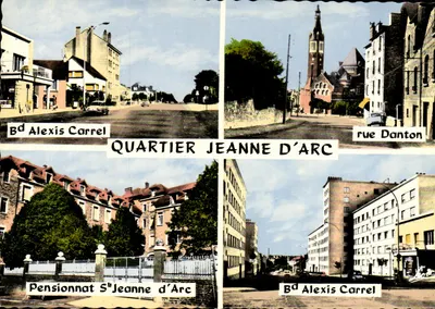 Quartier Jeanne d'Arc — Rennes — éditeur P. Mesny, n° 3009