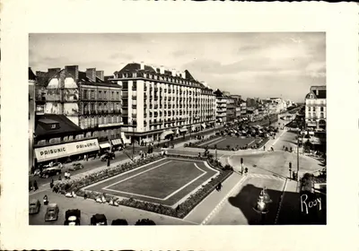 Les Jardins de la Poste — Rennes (Ille-et-Vilaine) — F. Chapisau, éditeur Nantes