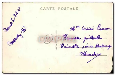 Rennes — Pałac Handlowy — Loïc, Rennes 134 — Rewers