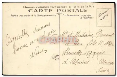 Rennes — Liceum — Wydawca nieznany, nr serii 17 — Rewers