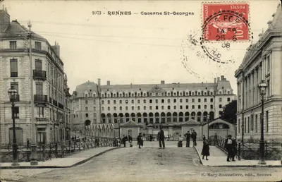 Rennes — Caserne St-Georges — E. Mary-Rousselière, edit., Rennes