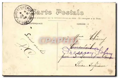 Rennes. — Le Nouveau Jardin du Thabor — E. Mary-Roussellière, édit. — Verso