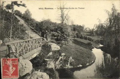 Rennes — Le Nouveau Jardin du Thabor — E. Mary-Rousselle, Rennes